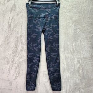 Spanx Camo Seamless Leggings Womens Large Workout‎ Athleisure Pants Gorpcore